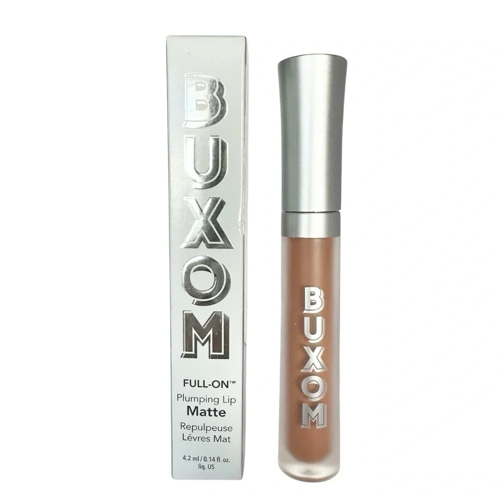Buxom Full On Plumping Lip Velvety Smooth Matte Road Trippin Brown NIB Full Size